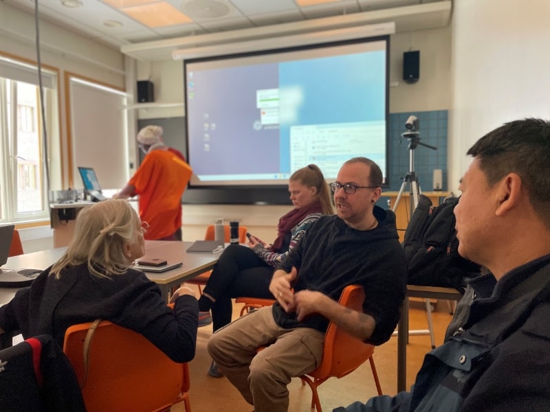 Qu Feng participates in seminar at UiT